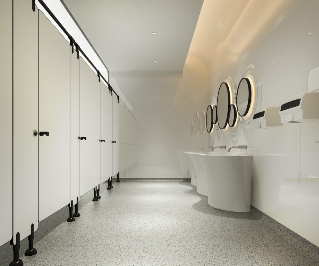 Commercial restroom cleaning service in Orange County CA