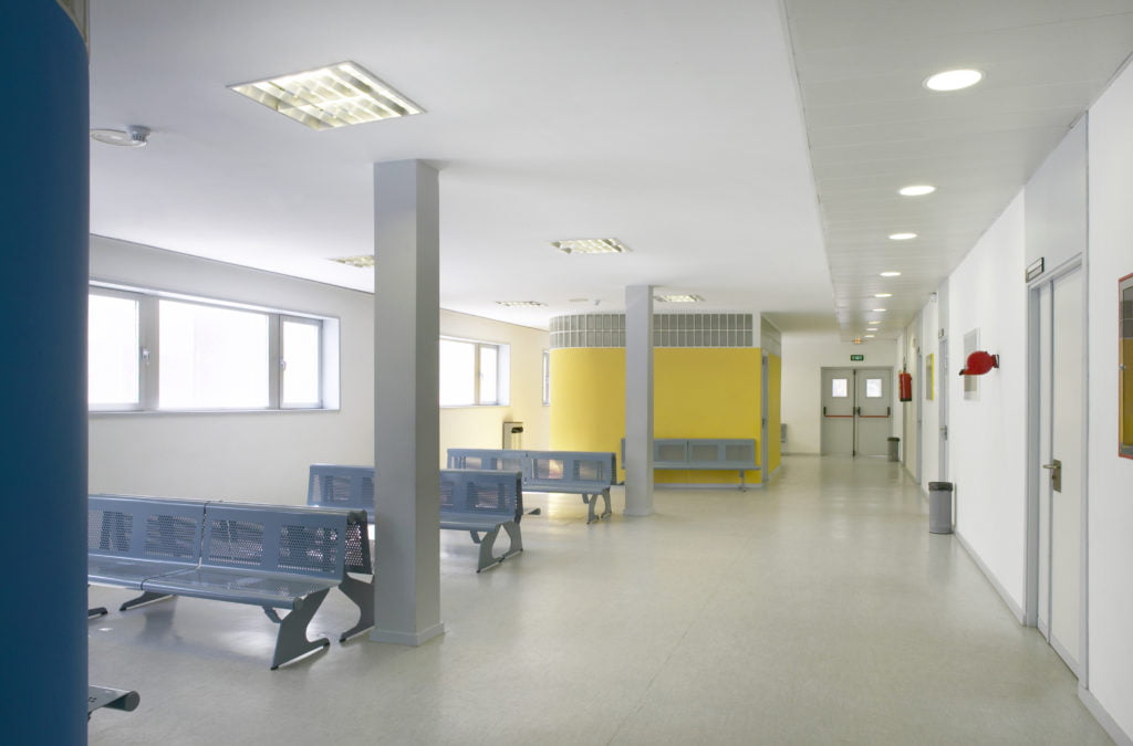 Commercial cleaning service for office lobby in Orange County CA