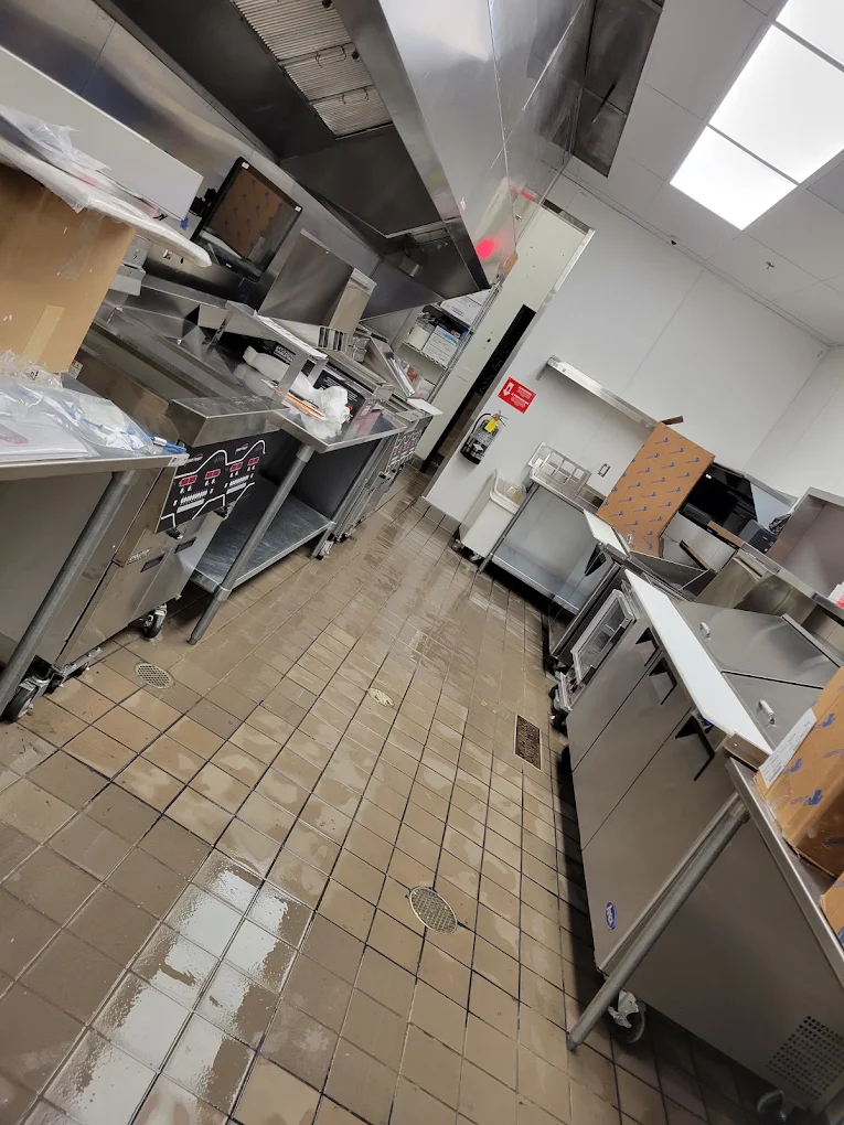 Commercial floor cleaning service in Orange County