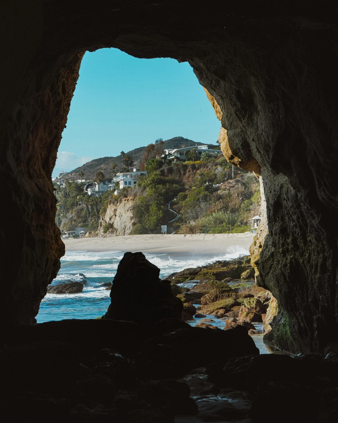 Laguna Beach California coastline and coves