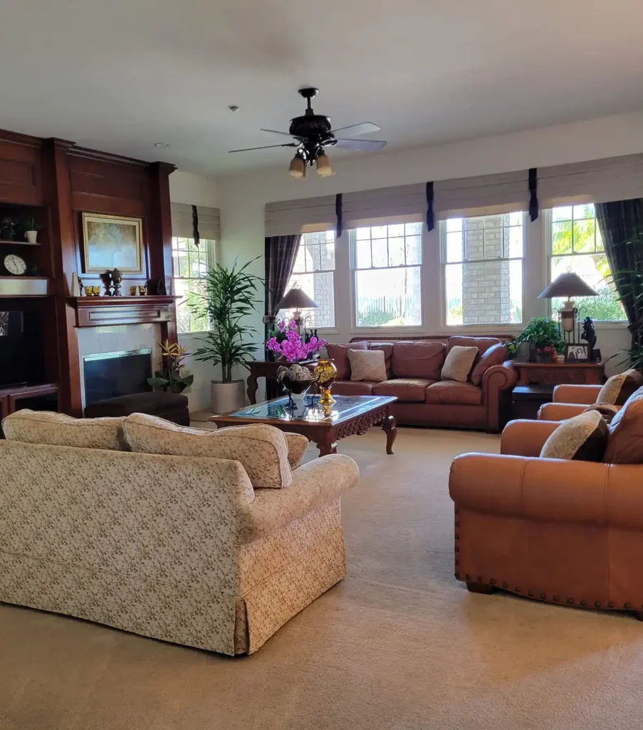 Deep cleaning baseboard and detail work in Orange County